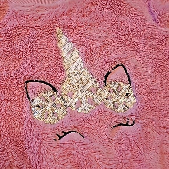 Unicorn sequin cozy sweater size 5 - Picture 2 of 9